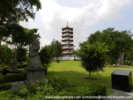 8 Chinese Legendary Heroes, Chinese Garden 8 Chinese Legendary Heroes, Chinese Garden