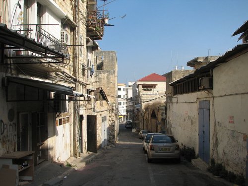 Back street in Haifa