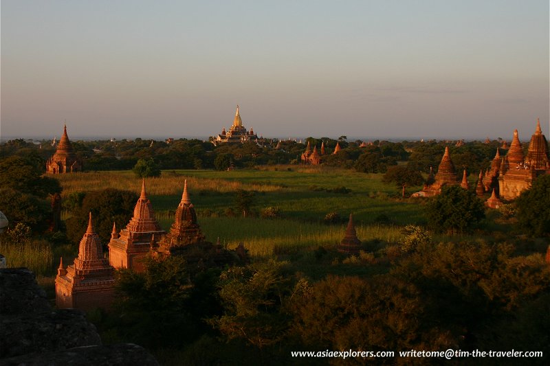 Bagan Plains at dusk Bagan Plains at dusk