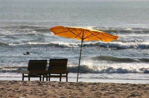 Beach parasols, Kuta Beach