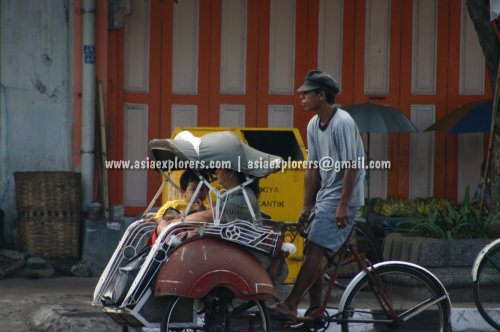 Becak Yogyakarta