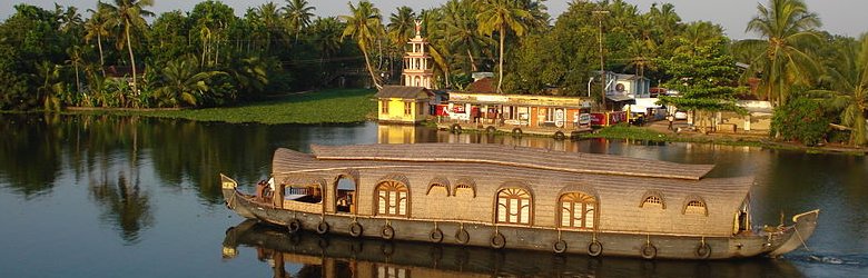 A boat in Kuttanad, in the Kerala backwaters A boat in Kuttanad, in the Kerala backwaters