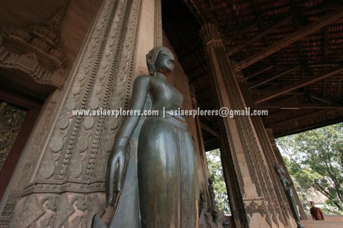 Buddha statue at Ho Phra Keo