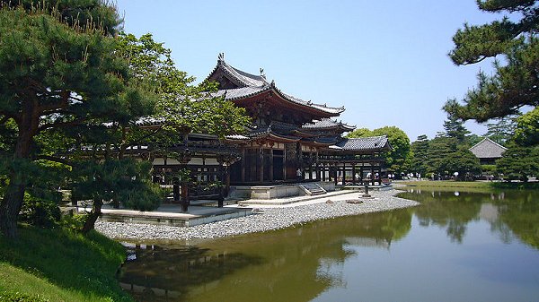 The Japanese garden of Byodo-in Temple The Japanese garden of Byodo-in Temple