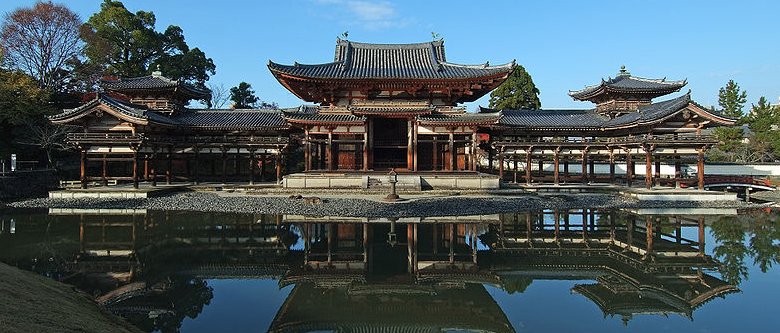 Phoenix Hall of Byodo-in Temple, Uji City, Kyoto Prefecture, Japan Phoenix Hall of Byodo-in Temple, Uji City, Kyoto Prefecture, Japan