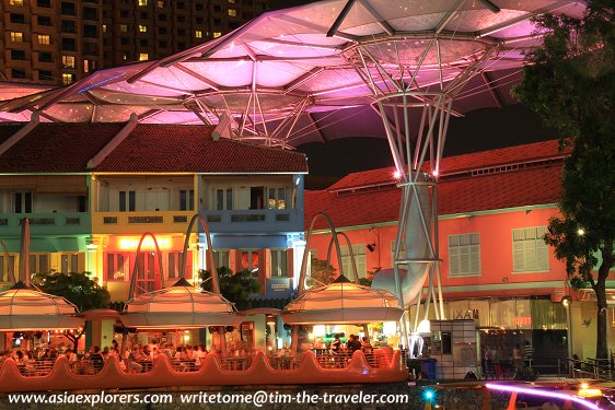 Canopies of Clarke Quay