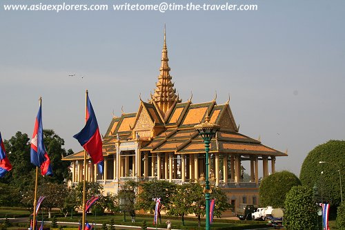 The Chan Chaya Pavilion at the Royal Palace of Phnom Penh