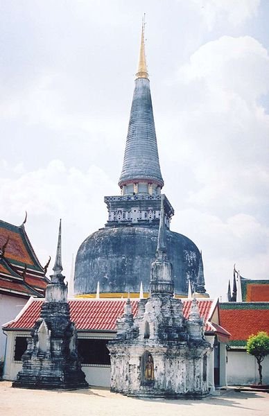 Chedi Phra Baromathat, Wat Mahathat, Nakhon Si Thammarat