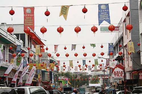 Chinese New Year at the Chinatown of Pekanbaru, Indonesia