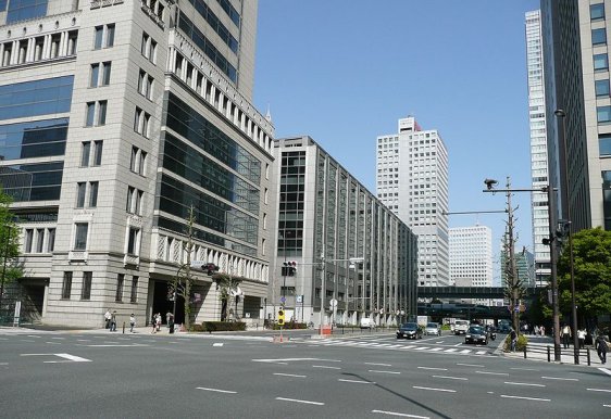 High rise buildings in Chiyoda Special Ward, Tokyo