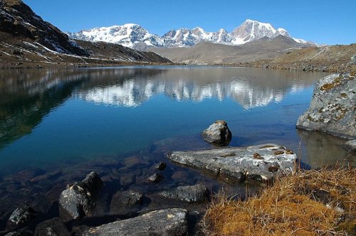Crows Lake, Northern Sikkim Crows Lake, Northern Sikkim