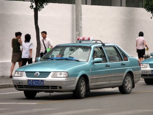Dazhong Taxi, Shanghai