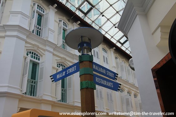 Directional post, Bugis Junction