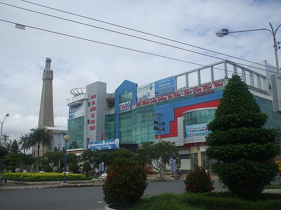 Downtown Long Xuyen, Vietnam Downtown Long Xuyen, Vietnam