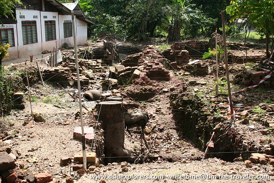 The excavation site of Sungai Mas The excavation site of Sungai Mas