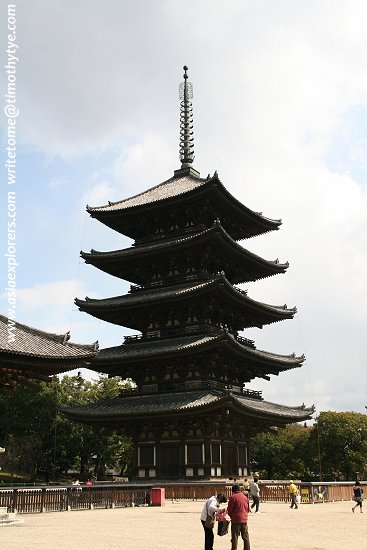 The Five Storey Pagoda, Kofuku-ji Temple The Five Storey Pagoda, Kofuku-ji Temple
