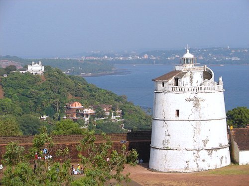 Lighthouse of Fort Aguada, Goa Lighthouse of Fort Aguada, Goa
