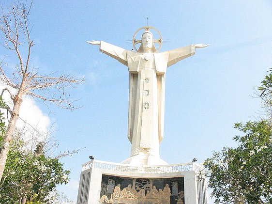 Giant Statue of Jesus, Giant Statue of Jesus, Vung Tau Beach Giant Statue of Jesus, Giant Statue of Jesus, Vung Tau Beach