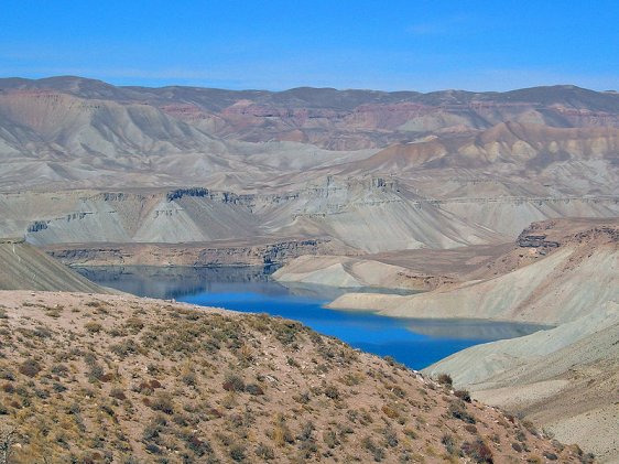 A glimpse of Band-e Amir A glimpse of Band-e Amir