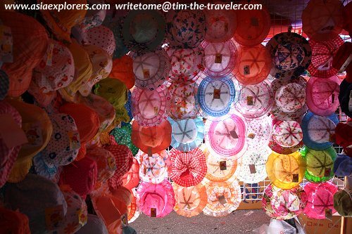 Hats galore in Padang Besar