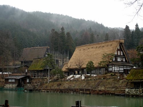 Hida Folk Village in Takayama Hida Folk Village in Takayama