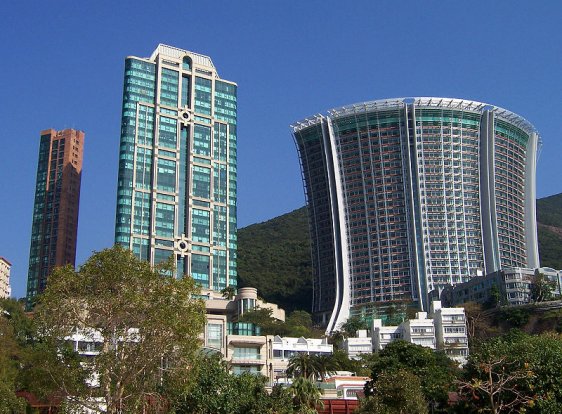 High-rise condominiums on Repulse Bay High-rise condominiums on Repulse Bay