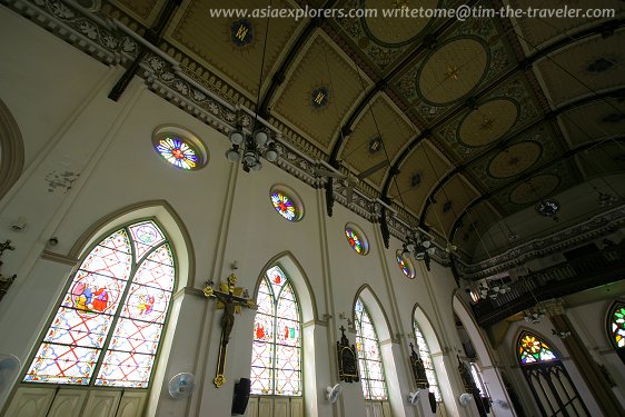 Ceiling of the Holy Rosary Church Ceiling of the Holy Rosary Church