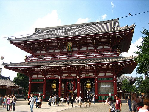 Hozomon Gate, Sensoji Temple, Tokyo Hozomon Gate, Sensoji Temple, Tokyo