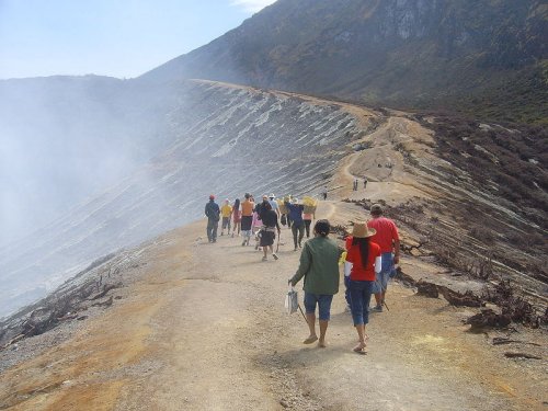 Ijen volcano, Java