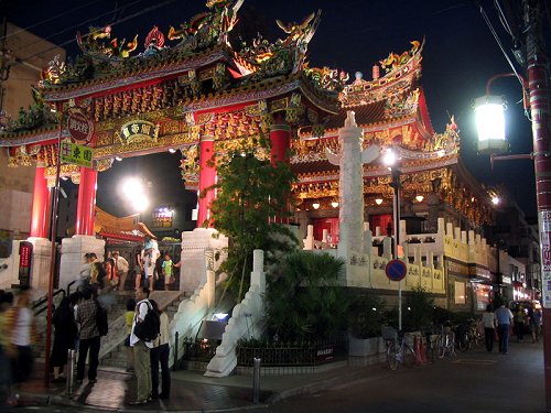 Kanteibyo Temple in the Yokohama Chinatown