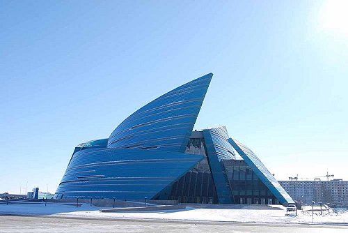 Kazakhstan Central Concert Hall in Astana, Kazakhstan