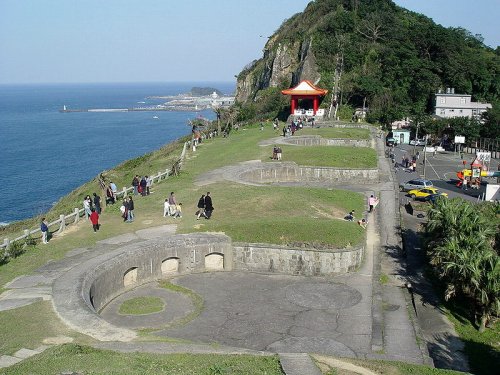 Keelung Fortress, now a public park