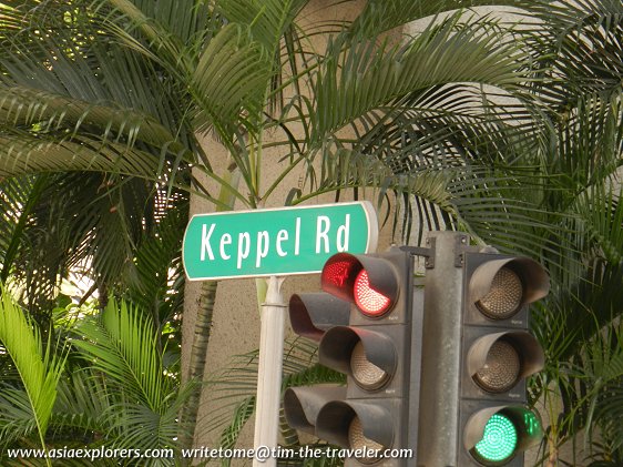 Keppel Rd signboard
