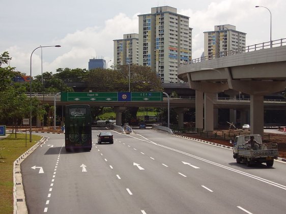 Another view of Keppel Road