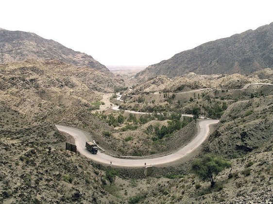 The Khyber Pass in Pakistan The Khyber Pass in Pakistan