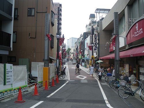 Kitashinagawa shopping street, Shinagawa, Tokyo