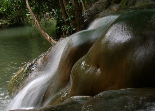 Klong Thom Hot Waterfall, Krabi