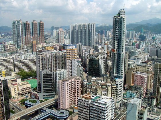Kowloon skyscrapers Kowloon skyscrapers