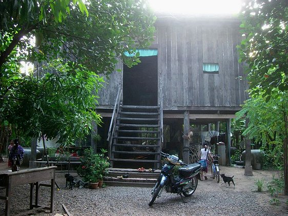A house in Kratié, Cambodia A house in Kratié, Cambodia