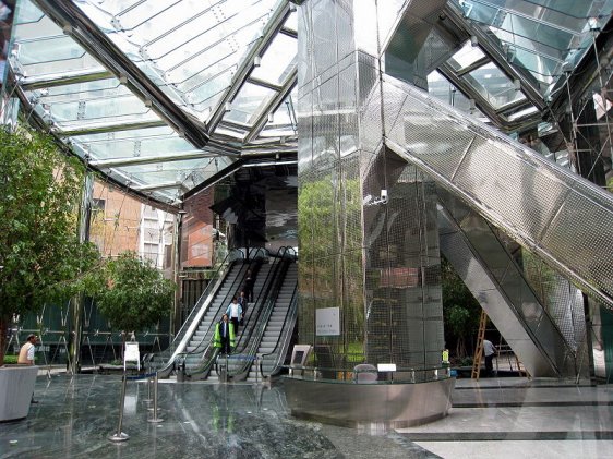 Lobby of The Center, Sheung Wan