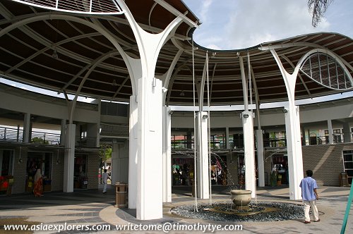 Stalls at the Lumut Promenade Stalls at the Lumut Promenade
