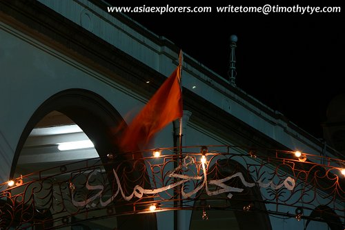 View of Masjid Muhammadi at night