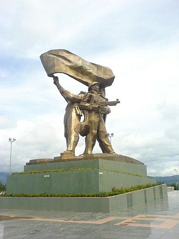 Memorial to the Battle of Dien Bien Phu