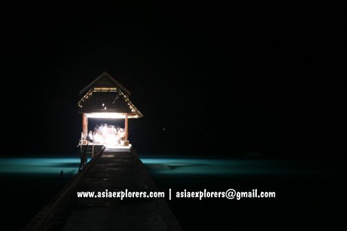 Midnight fishing, Pulau Perhentian Besar