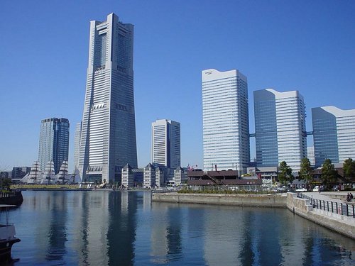 The Minato Mirai 21 development in Yokohama