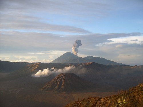 Mount Bromo and Mount Semeru volcanoes, Java