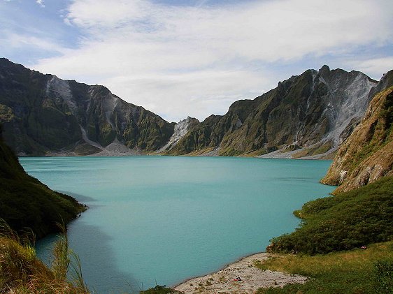 Caldera of Mount Pinatubo, Luzon Caldera of Mount Pinatubo, Luzon