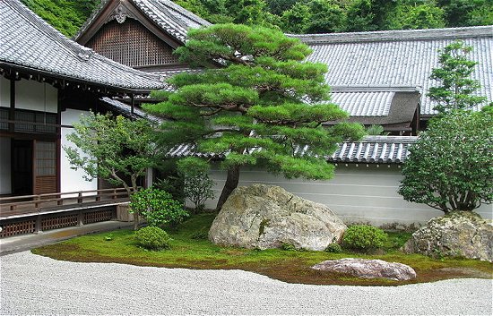 The Japanese garden at Nanzen-ji Temple The Japanese garden at Nanzen-ji Temple