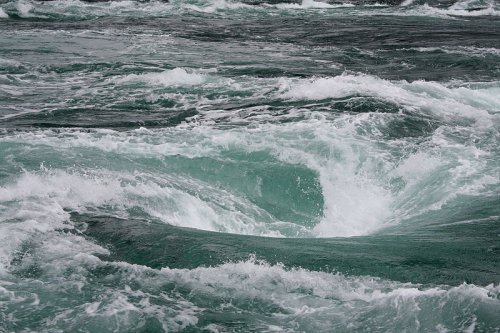 The Naturo Whirlpool as seen from a boat, Tokushima Prefecture The Naturo Whirlpool as seen from a boat, Tokushima Prefecture