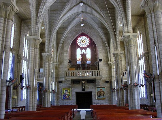 Interior of Nha Trang Cathedral Interior of Nha Trang Cathedral